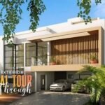 Modern apartments unit interior exterior