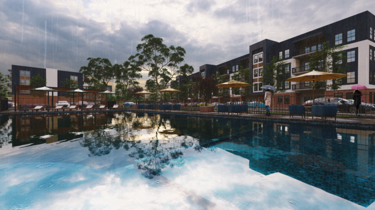 architectural rendering studio animation visualization services design Idea exterior Façade landscape residential company pool apartment Mumbai Maharashtra India Jaipur Rajasthan Pune Maharashtra