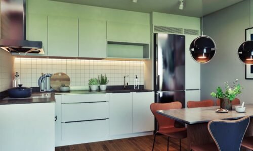 3d interior rendering kitchen modularstryle house design