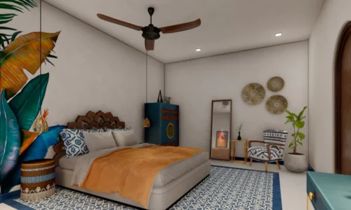 Crafting Elegance Unveiling the Luxury of Architectural Visualization Studios in Master Bedroom Designs india