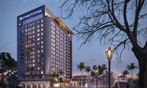High Rise Dusk View night view exterior building design Ideas 3d architectural animation company services india