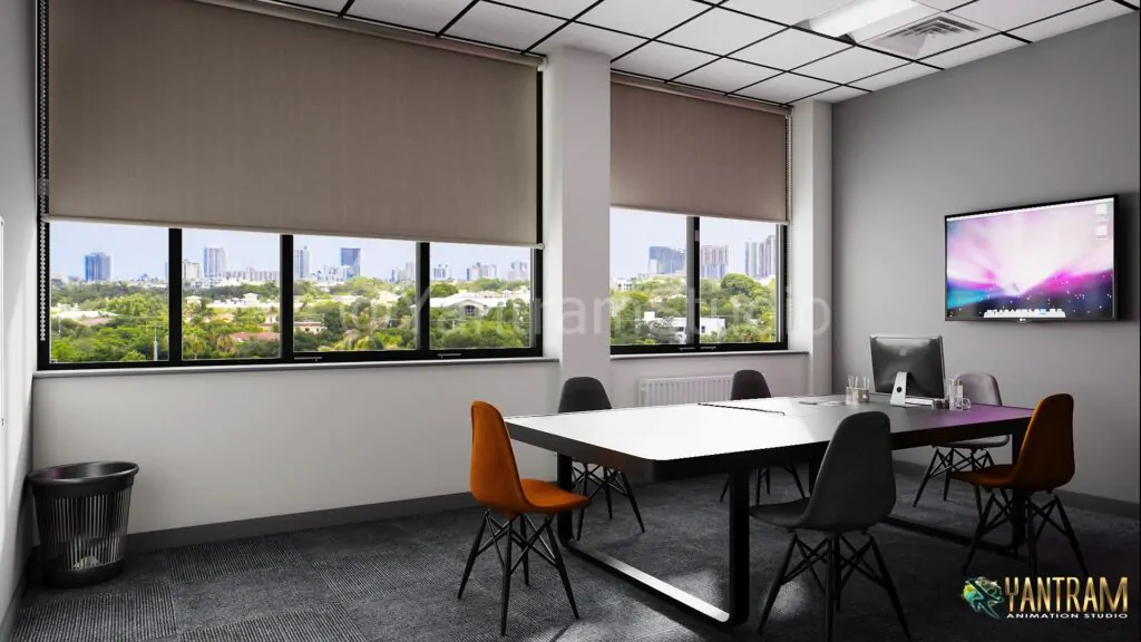Modern and Inspiring Office Interior Visualization Transforming Workspaces in Tanzania india