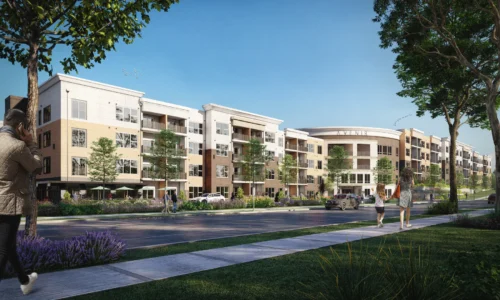 rendering studio animation visualization services design Idea company firms designers agency exterior courty yard sitting blcony walkingside garden.india
