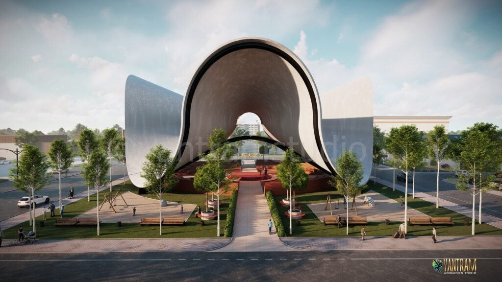Explore the Beautiful Township of Red Oak Texas A Captivating 3D Architectural Walkthrough by Yantram 3D Walkthrough Studio 9