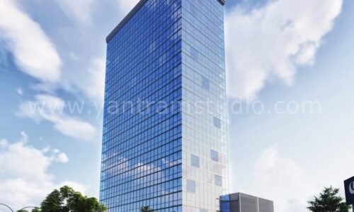 3D Architectural Rendering Companies in Chicago Commercial Building 943x1024