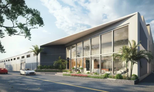 3d exterior rendering services scaled factory india