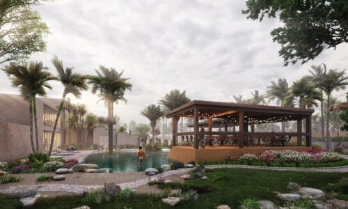 Dive into Luxury Exploring Clubhouses with Pool Views through 3D Architectural Visualization Companies india