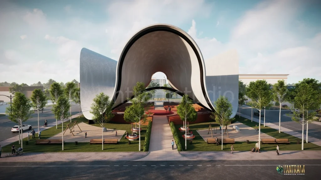 Explore the Beautiful Township of Red Oak Texas A Captivating 3D Architectural Walkthrough by Yantram 3D Walkthrough Studio 9