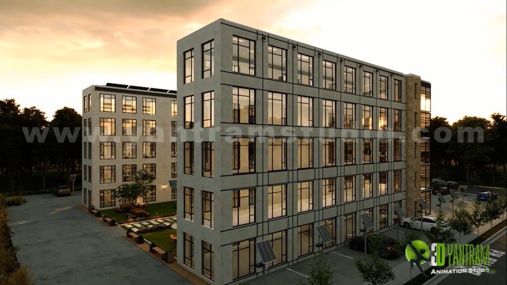 Exploring Architectural Brilliance Unveiling Our Studio Office through Stunning Architectural Rendering Companies