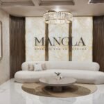 Golden Perspectives Inside View of a Gold Jewellery Shop by a 3D Interior Rendering Company india