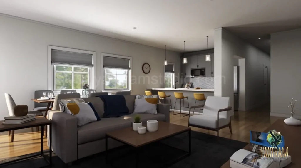 Virtual Vistas Elevating Your Living Space with 3D Interior Rendering Services india