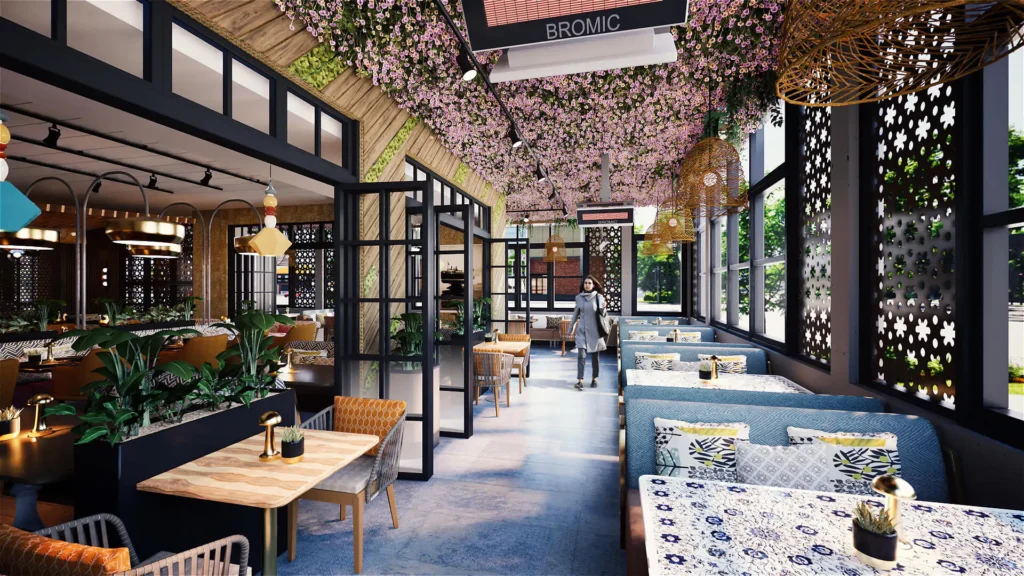 design Idea company companies firms agency visulization animation restaurant interior recption area architectural bar rendering studio services jaipur rajsthan