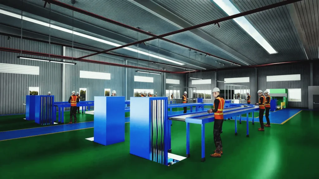 design architectural Interior company 3d rendering industrial services production studio designers machinery factory animation visualization india