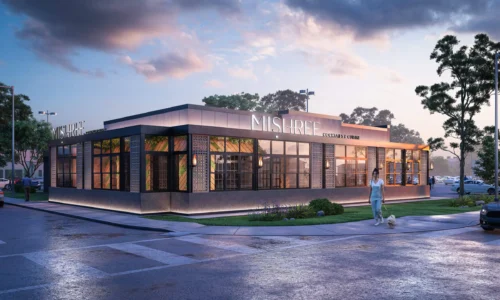 night view architectural company companies firms agency visulization animation restaurant bar rendering studio services design parking garden exterior scaled.jpg