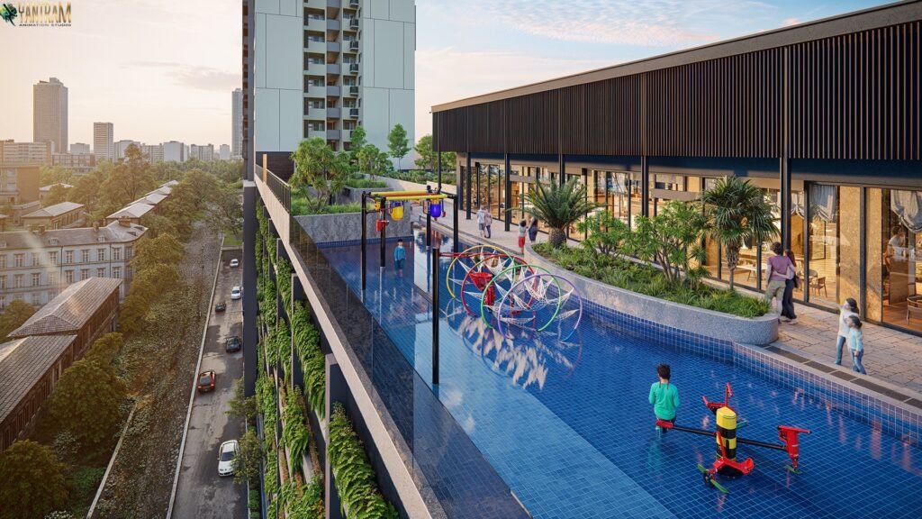 Discovering Nagpur's Premier Architectural Visualization Studio Creating Magical Kids' Pool Designs